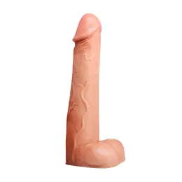 Doc Johnson Moby Huge Intimni Skulpturalni Model 100 cm Crna Guma