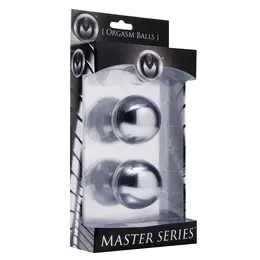 Titanica Steel Weighted Balls 2'' Grey - Heavy-Duty Intimate Exercise System