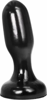 All Black Čep Model 19,5 cm – Glatki Teksturirani Analni Dodatak