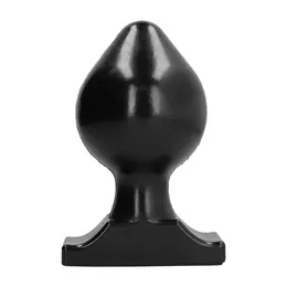 All Black Čep 22,5 cm – Veliki Analni Model sa Žljebovima
