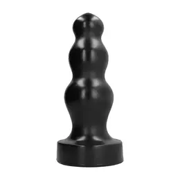 All Black Model 15 Intimni silikonski čep 38 cm - Veliki anatomski dizajn