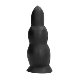 All Black Model 5509 Intimni čep 23 cm - Fleksibilni crni dizajn