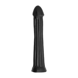 All Black Model 070 31cm Anatomski Intimni Uređaj - Teksturirana Crna