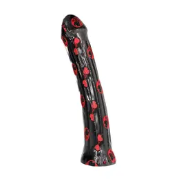 All Black Model 070 31cm Anatomski Intimni Uređaj - Teksturirana Crna