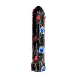 All Black AB47 Intimni Silikonski Model Fleksibilan 22 cm Crna