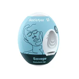 Satisfyer EGGCITED Savage intimno jaje Hydro-Active TPE za jednokratnu upotrebu