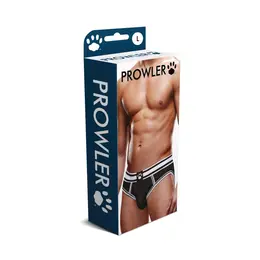 Prowler Open Brief M Crna/Bela - Moderni veš bez leđa