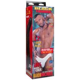 Doc Johnson Black Thunder Anatomski intimni model 30cm Crna