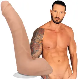 Doc Johnson Quinton James ULTRASKYN 24 cm Anatomski model sa vakumskom čašicom
