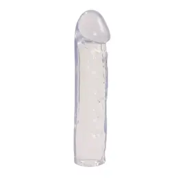 Doc Johnson Big Warhead Sleeve Transparentna Ekstenzija 20 cm