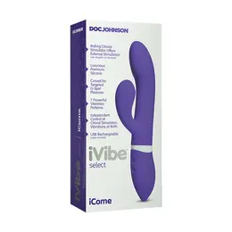 Doc Johnson iVibe Select iCome Dual-Motor Silicone Massager Pink
