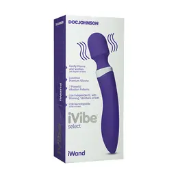 Doc Johnson iVibe Select iWand Massage Wand with Warming Function