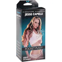 Doc Johnson Jesse Capelli ULTRASKYN Pocket Model, Ribbed, Compact