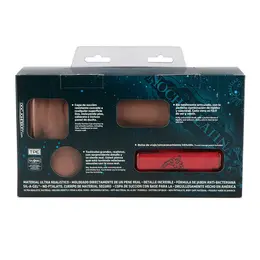 Doc Johnson Noches Latinas ULTRASKYN 15 cm Dual Density Model, Caramel
