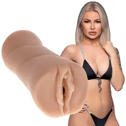 Doc Johnson ULTRASKYN Layna Signature Kompaktni intimni stroker Bež