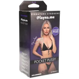 Doc Johnson ULTRASKYN Layna Signature Kompaktni intimni stroker Bež