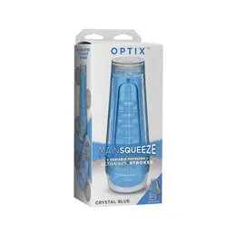 Doc Johnson Optix ULTRASKYN Crystal Blue Intimate Machine 20cm