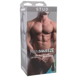 Doc Johnson Main Squeeze Stud ULTRASKYN Compact Intimate Machine Black