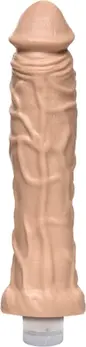 Doc Johnson Thin 8 Vibrating Anatomical Model 20 cm, Sil-A-Gel, Veined