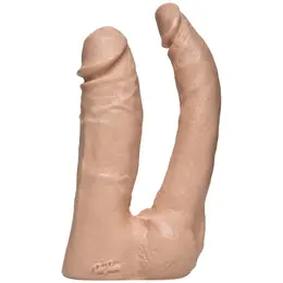 Doc Johnson Naturals Dual Attachment Vibrirajuća Intimna Mašina 13 cm Bež