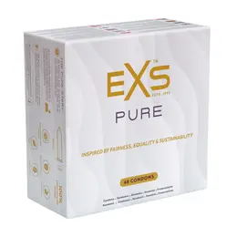 EXS Pure Ultra-Tanki Lateks Kondomi 48 Komada | Eko-Friendly 53mm Širina