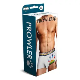Prowler Paw Print Trunk XL White - Signature Logo & Mekana Tkanina