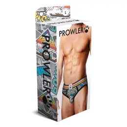 Prowler Comic Book Brief L - 100% Cotton Graphic Print Underwear