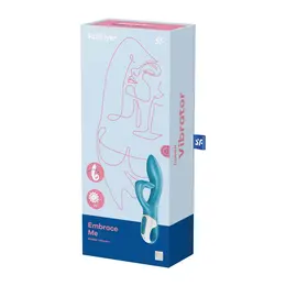 Satisfyer Embrace Me Dual Motor Silicone Intimate Device Pink