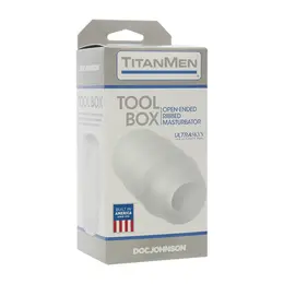 Doc Johnson TitanMen Tool Box Intimate Device ULTRASKYN TPE Black