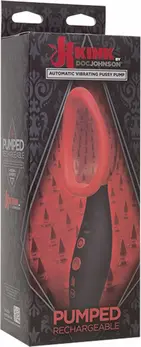 Kink by Doc Johnson Intimate Vacuum System Vibrating USB, Transparent