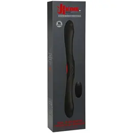 Doc Johnson Kink Dual-Flex Silicone Flexible Intimate Device Remote Black