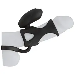 Doc Johnson KINK Caged Vibrating Silicone Intimate Cage, Adjustable Strap
