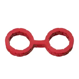 Doc Johnson Silicone Restraint Cuffs Flexible One-Piece Design Black