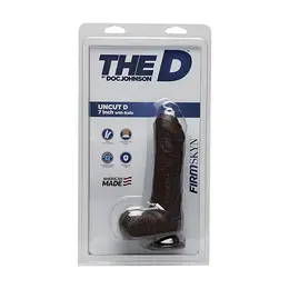 Doc Johnson The D FIRMSKYN Model - 18 cm Intimate System with Suction Cup