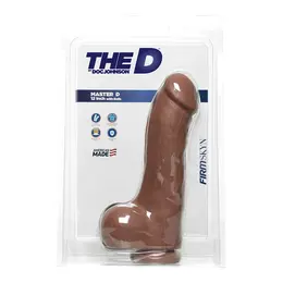 Doc Johnson Master D FIRMSKYN Intimate Machine with Balls 30 cm Beige