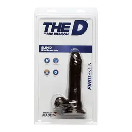 Doc Johnson Slim D FIRMSKYN 15 cm anatomski model sa bazom