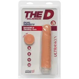 Doc Johnson The D Vibrantni ULTRASKYN model 18cm, boja puti