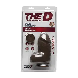 Doc Johnson The D Fat model ULTRASKYN 15cm Dual Density, bež