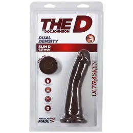 Doc Johnson Slim D ULTRASKYN Dual Density Model 15 cm Bež