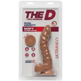 Doc Johnson The D Ragin' D ULTRASKYN Dual Layer Model 25 cm Beige