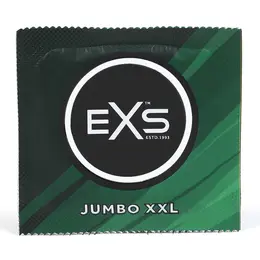 EXS Jumbo 144-Pak Velika veličina Latex Zaštita 69mm Silikonski Lubricirani