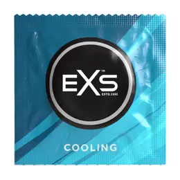 EXS Cooling 54mm Lateks Kondomi 144 Komada Silikonsko Podmazivanje Efekat Mente