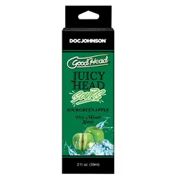 GoodHead Juicy Head Oralni Sprej za Suva Usta Kisela Zelena Jabuka 60ml Vegan
