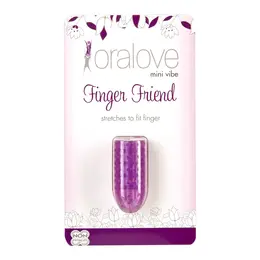 Oralove Finger Friend Silicone Stimulator with Mini Vibrating System