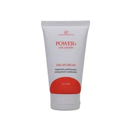 Doc Johnson Power+ Performance Cream 59ml with Benzocaine & Yohimbe