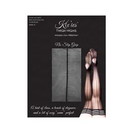Kix'ies Lois Thigh-Highs A Black - Sheer Hold-Up Stockings