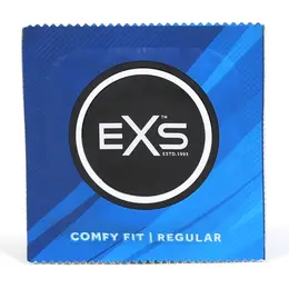 EXS Regular 12 Komada - Klasična tanka lateks zaštita, 54 mm, Razišireni oblik
