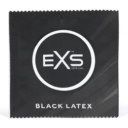 EXS Black Latex 12 Komada - Crna svilenkasta lateks barijera zaštita