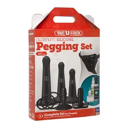 Doc Johnson Vac-U-Lock silikonski sistem set sa podesivim pojasom