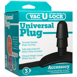 Doc Johnson Vac-U-Lock Universal Plug Flexible Strap-On Base